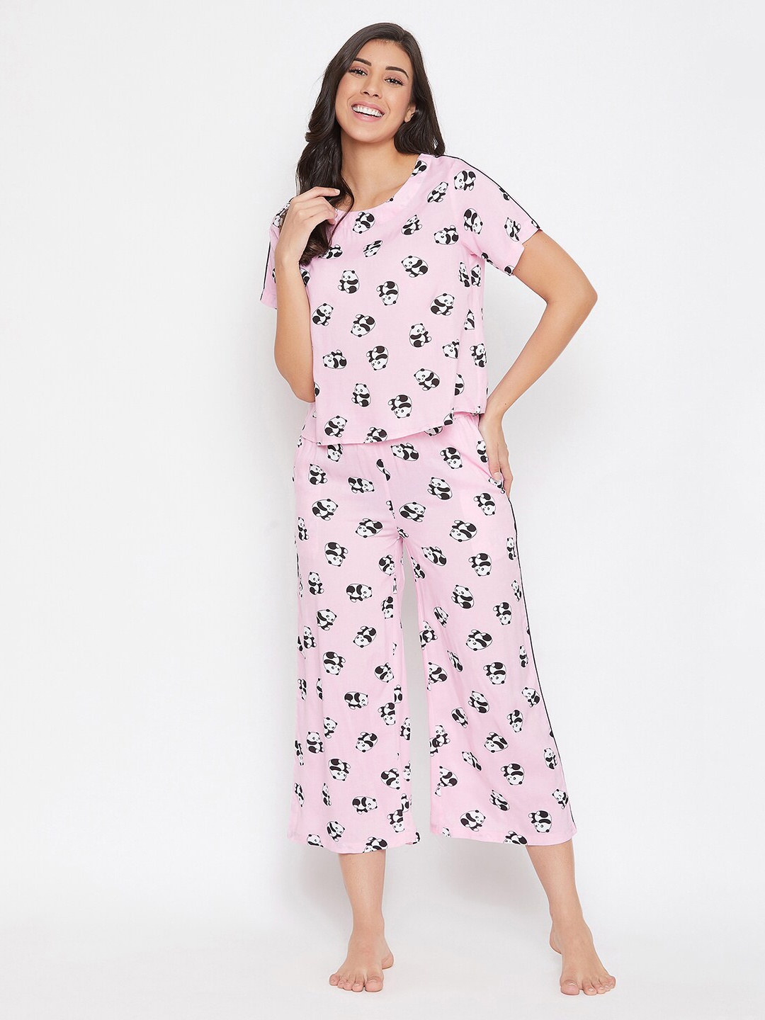 

Clovia Women Pink Cartoon Characters
