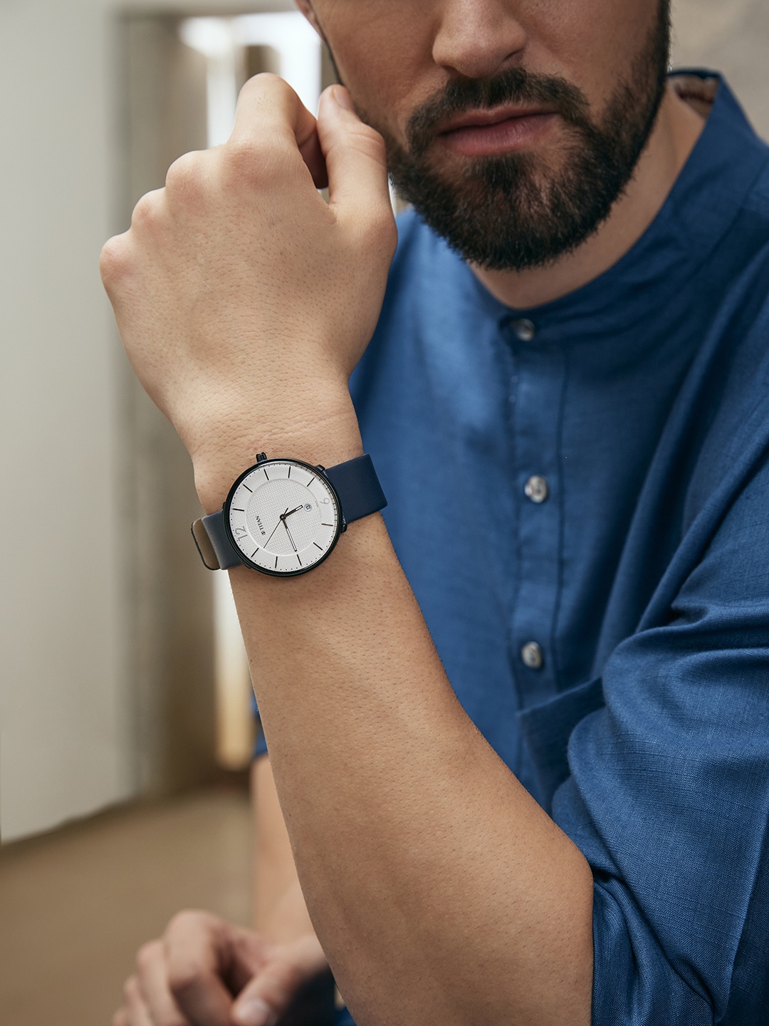 

Titan Men White Analogue Watch 1849NL01