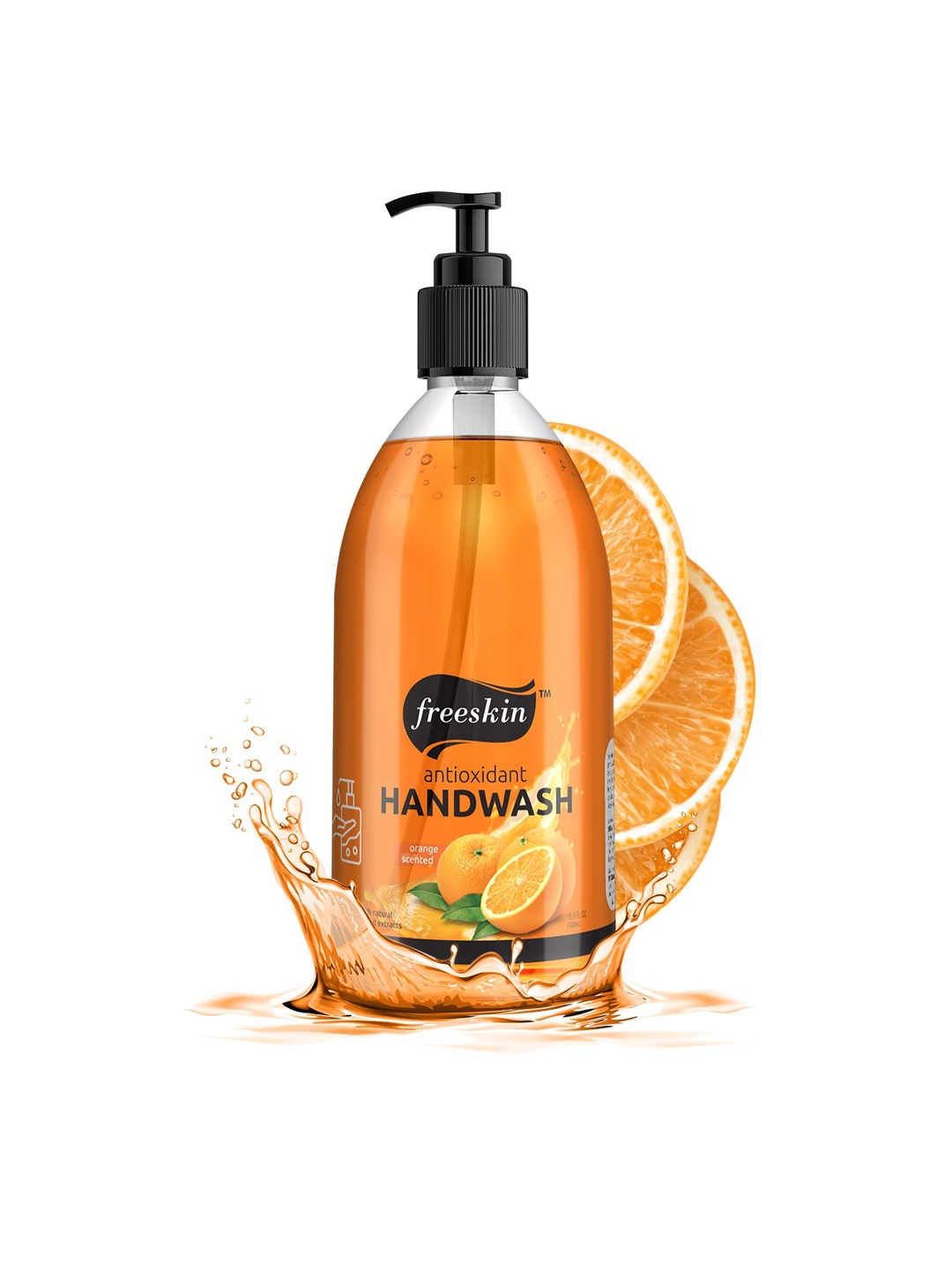 

Freeskin Unisex Antioxidant Orange Scented Hand Wash 500 ml