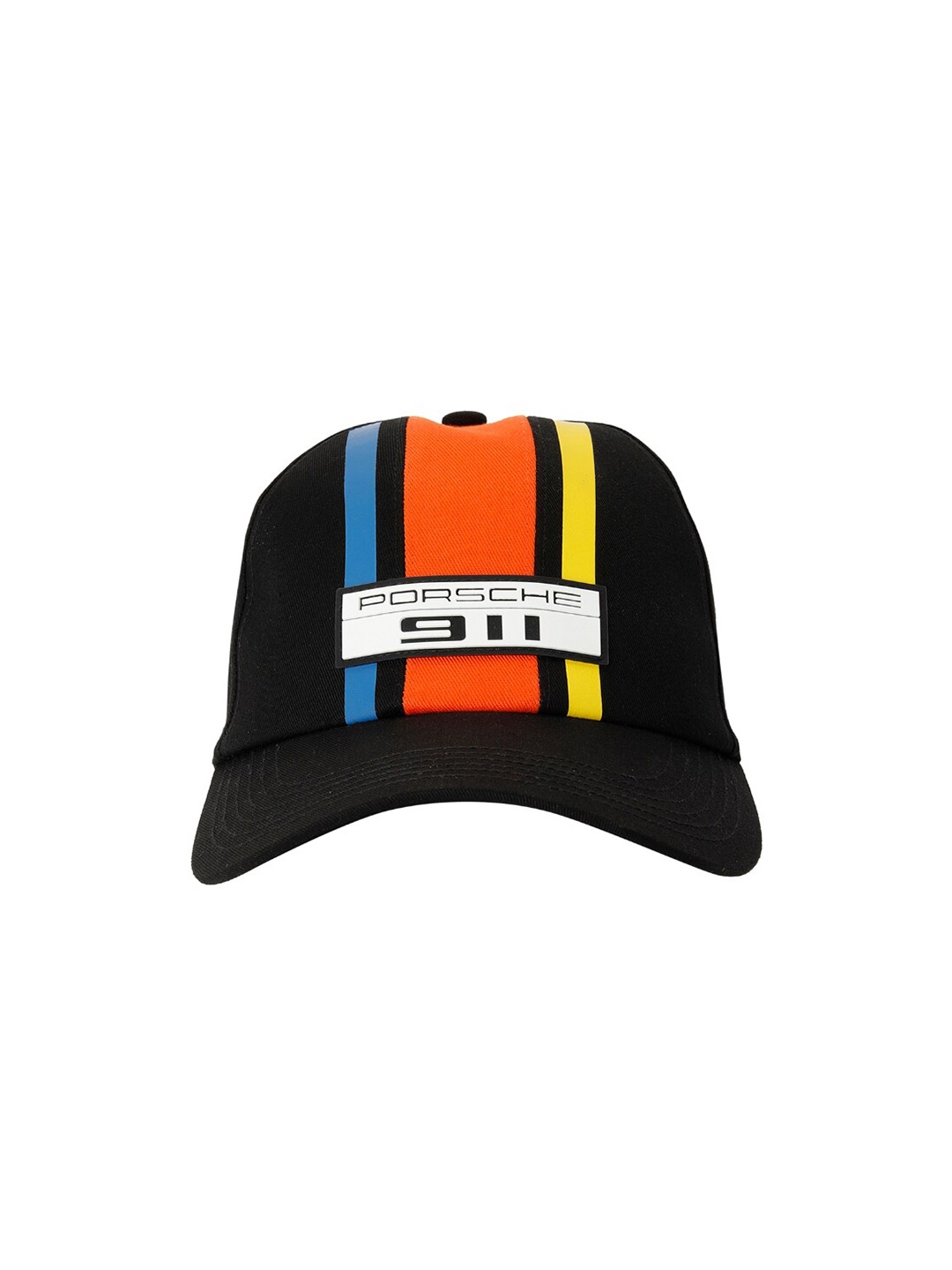 

Puma Unisex Black & Orange Colourblocked Baseball Cap