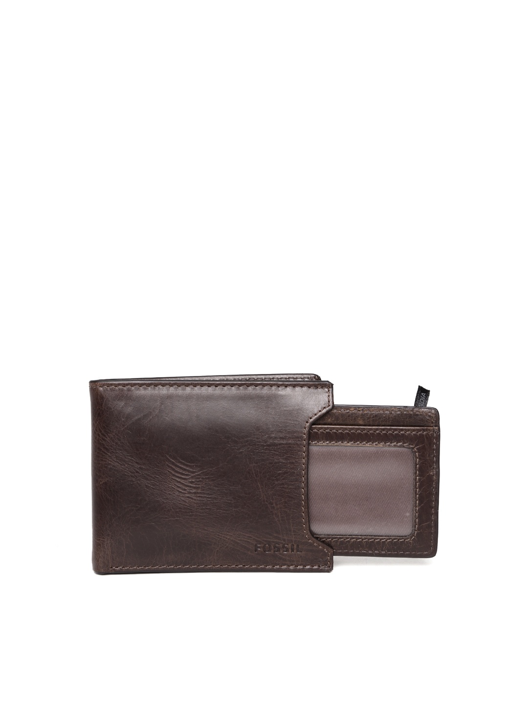 

Fossil Men Genuine Leather Wallet, Brown