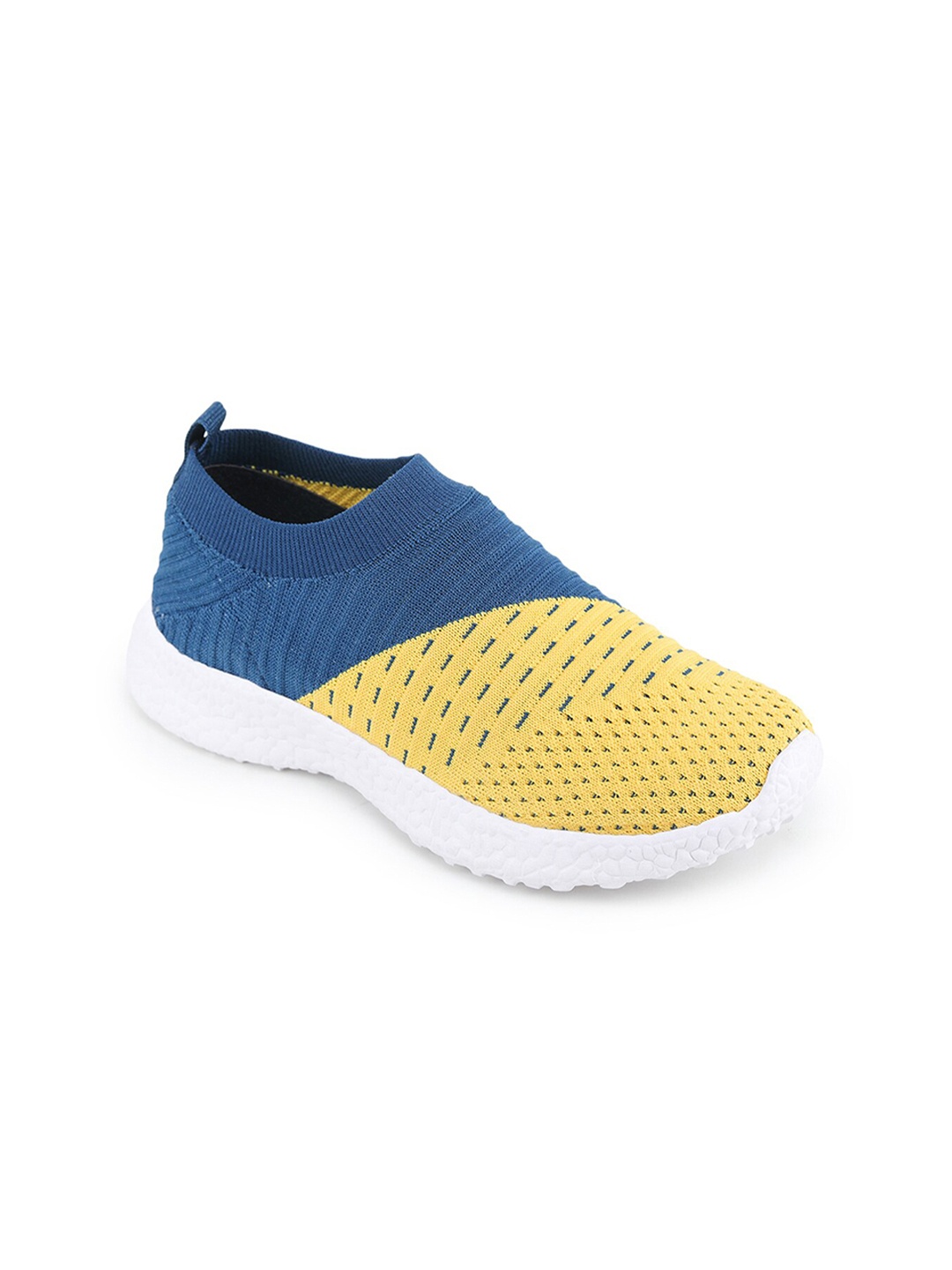 

TRASE Boys Yellow & Blue Dennis Running Shoes