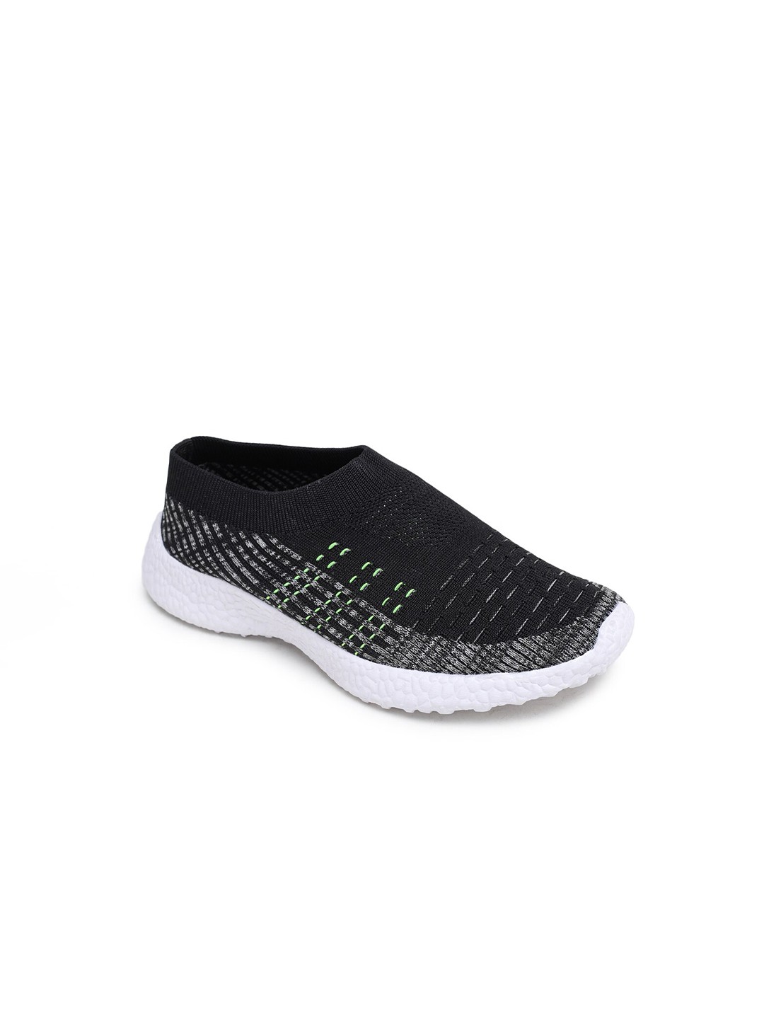 

TRASE Boys Black & White Sand-I Running Shoes