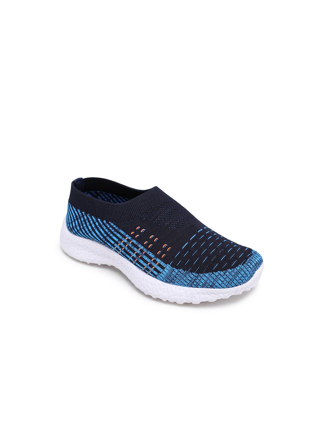 

TRASE Boys Navy Blue & White Sand-I Running Shoes