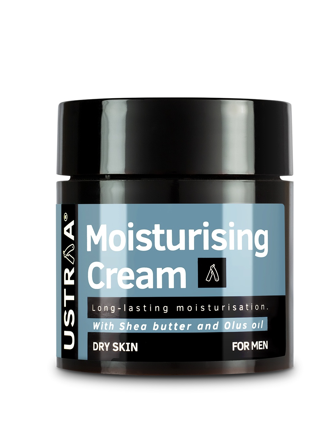 

Ustraa Men Moisturising Cream for Dry Skin 100g, Blue