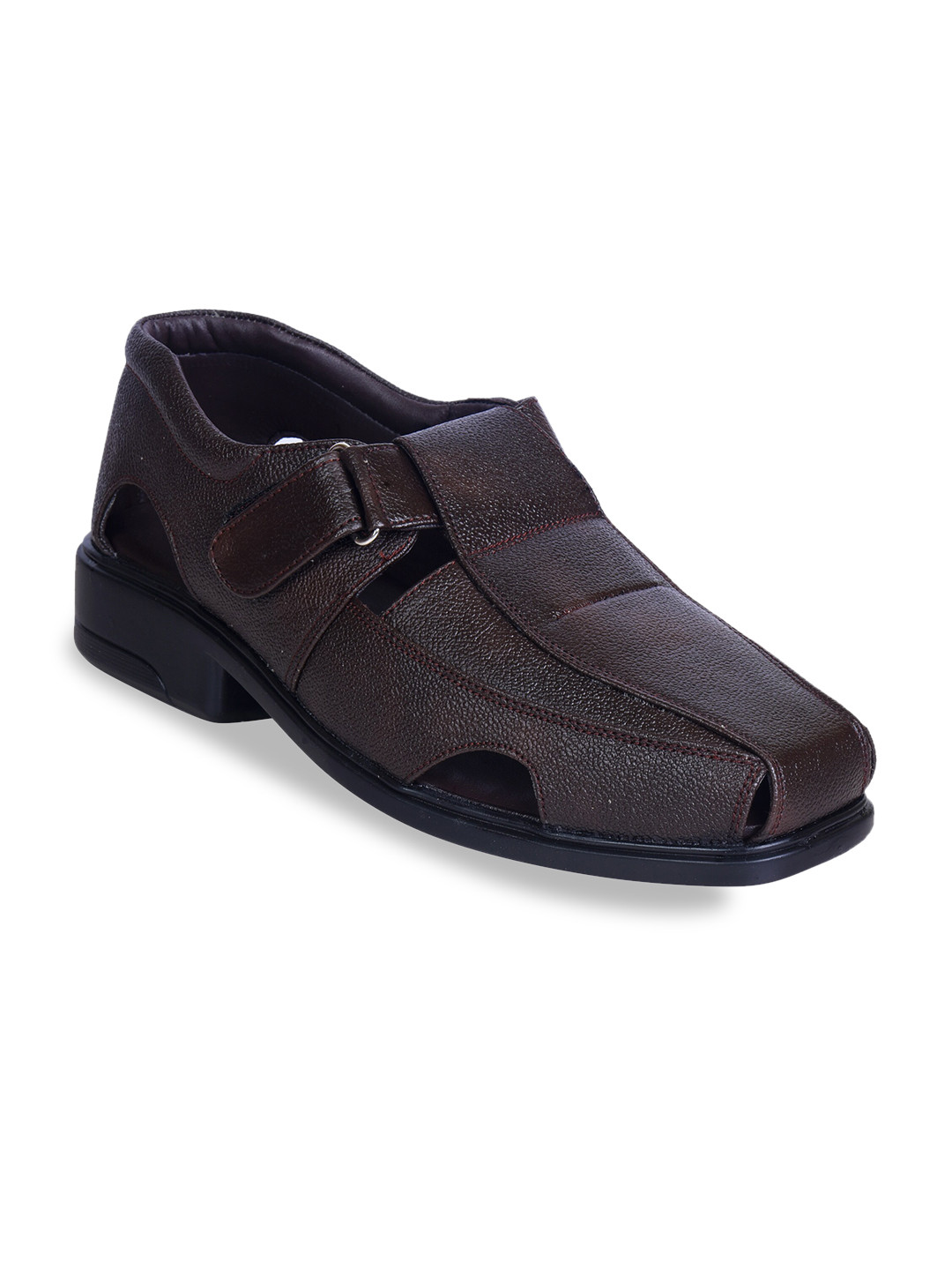 

Ajanta Men Brown Shoe-Style Sandals