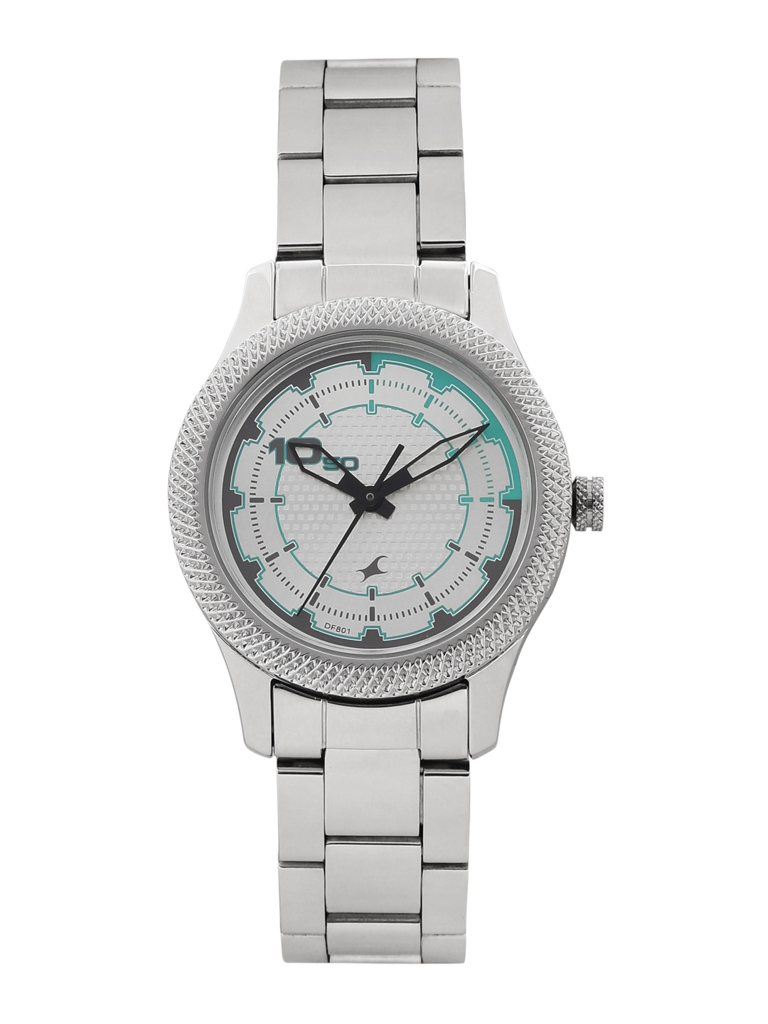 

Fastrack Women Silver-Toned Analogue Watch 6158SM01