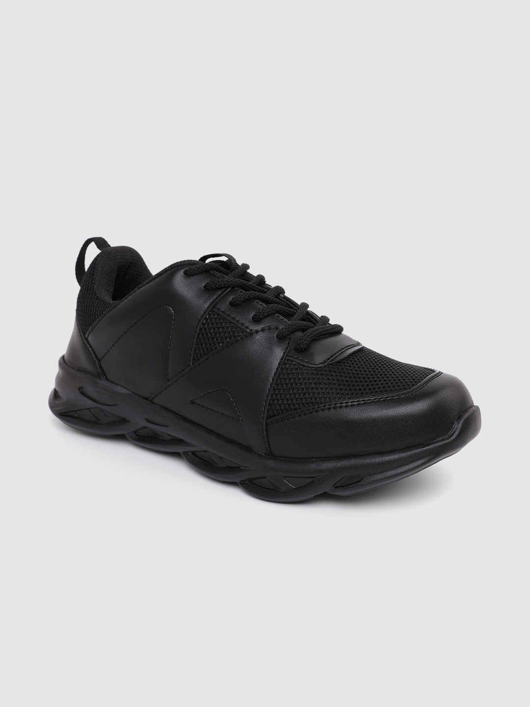 

Roadster Women Black Woven Design Sneakers