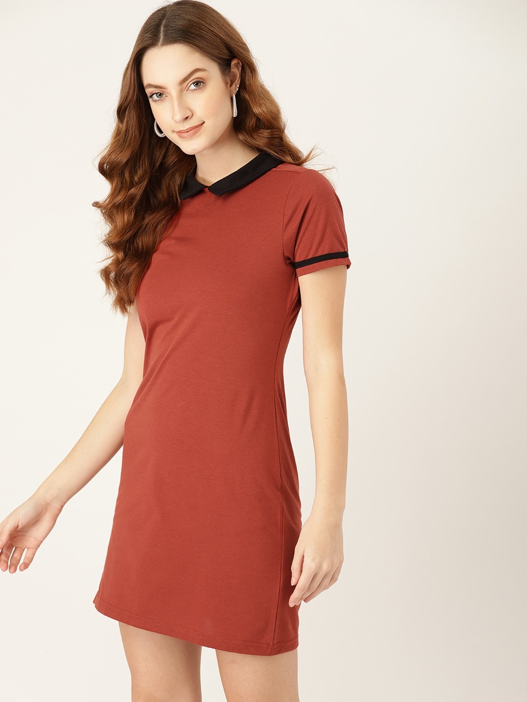 

DressBerry Maroon T-shirt Dress