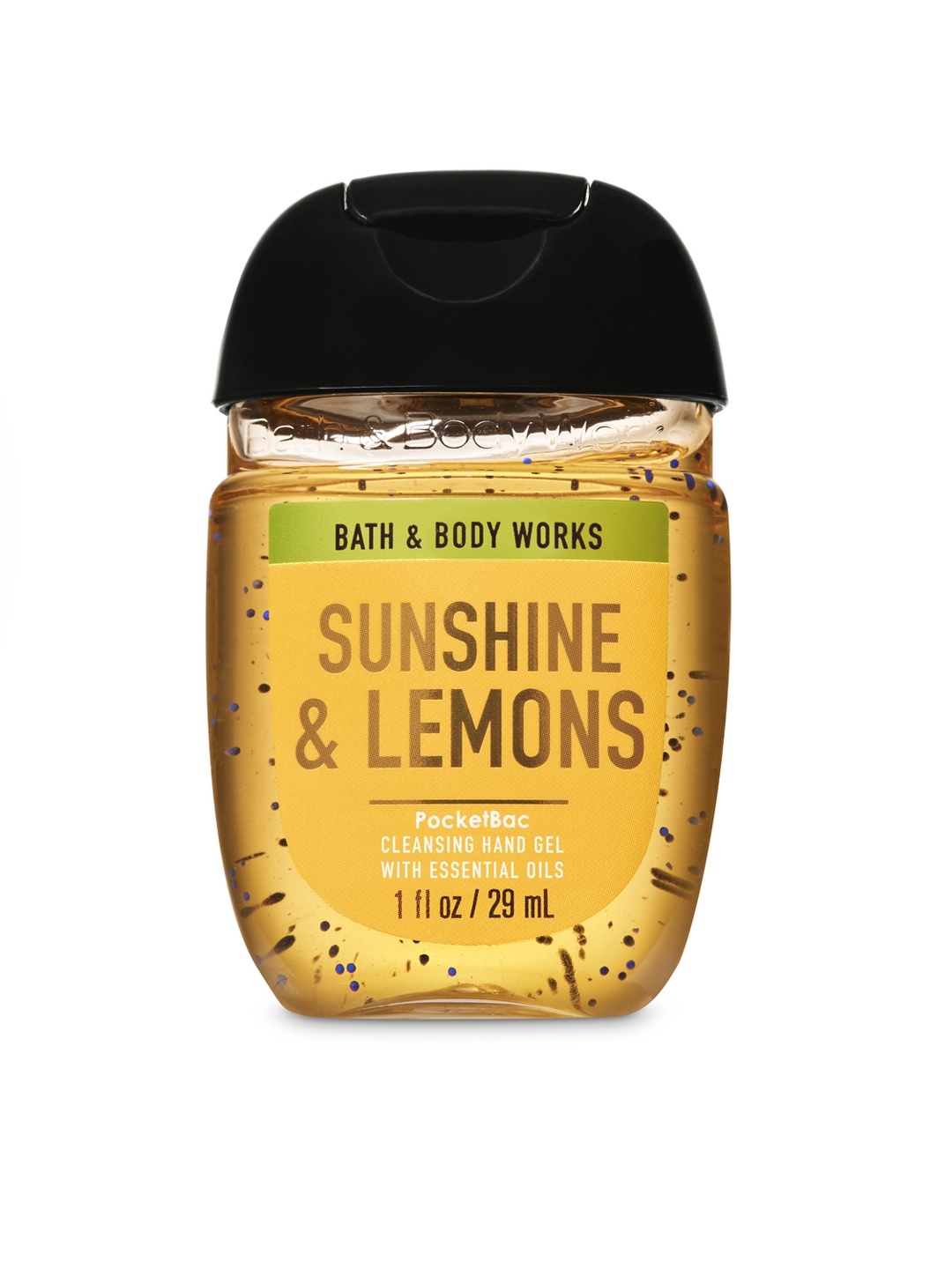 

Bath & Body Works Sunshine & Lemons PocketBac Cleansing Hand Gel 29 ml, Yellow