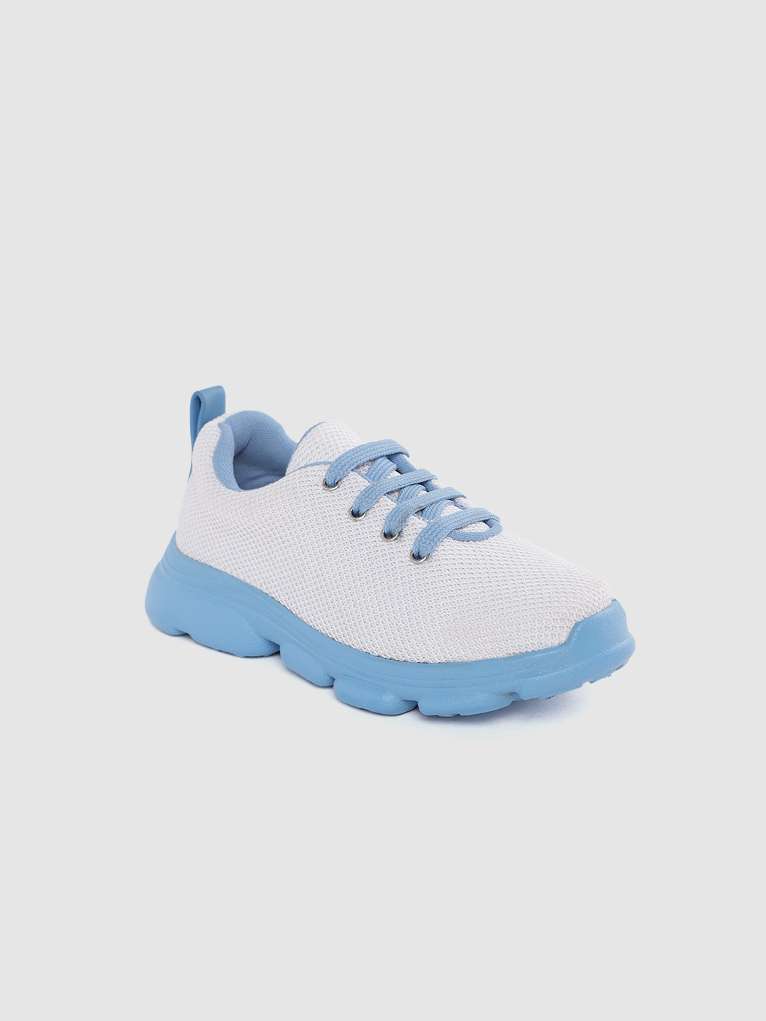 

YK Boys White Woven Design Sneakers
