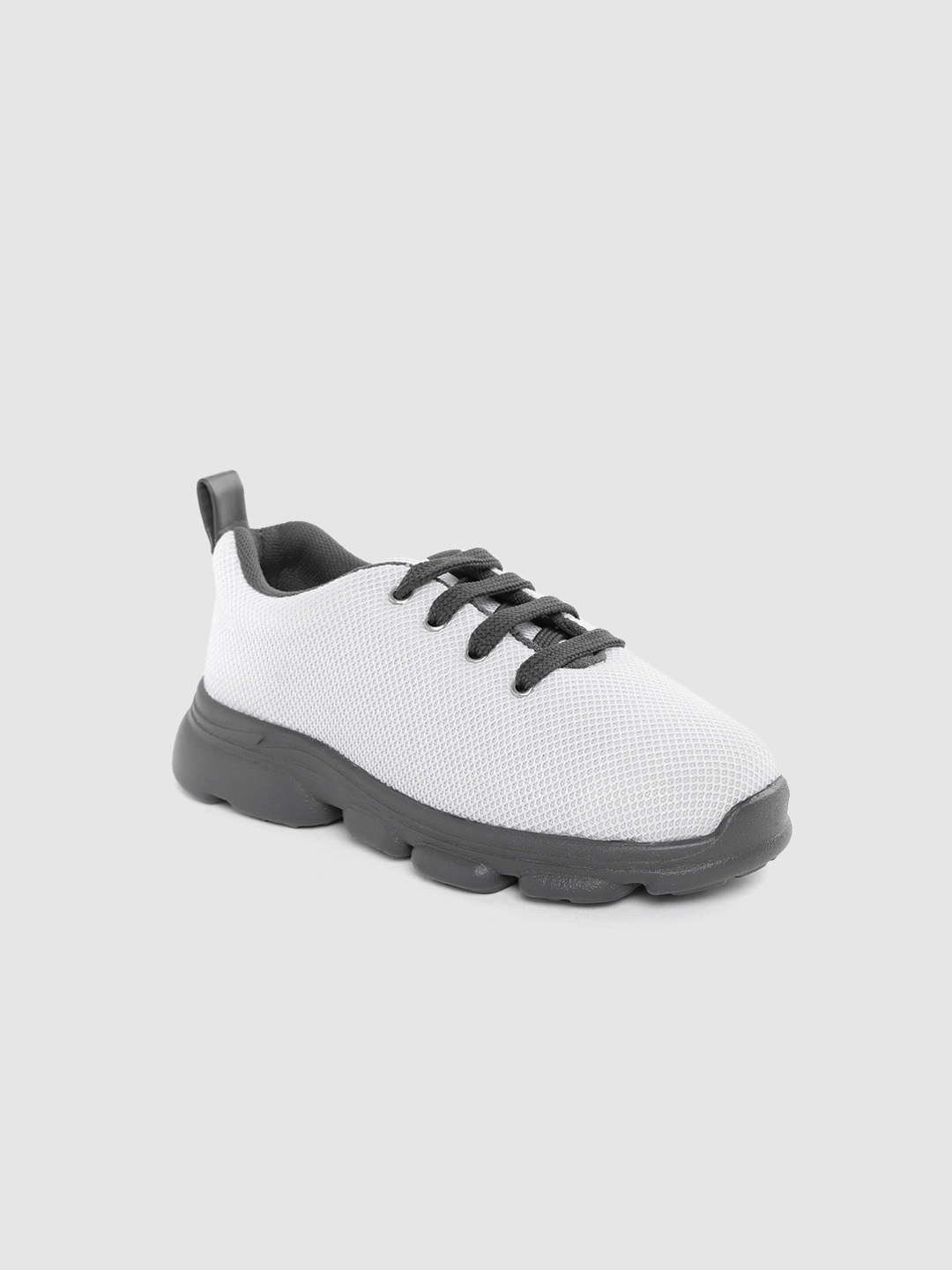 

YK Boys White Woven Design Sneakers