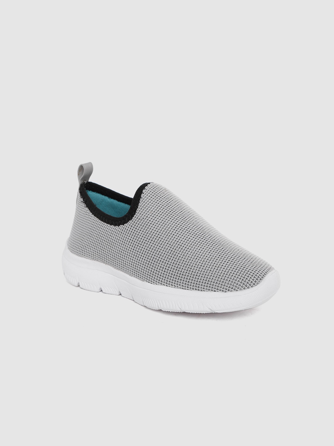 

YK Boys Grey Woven Design Slip-On Sneakers