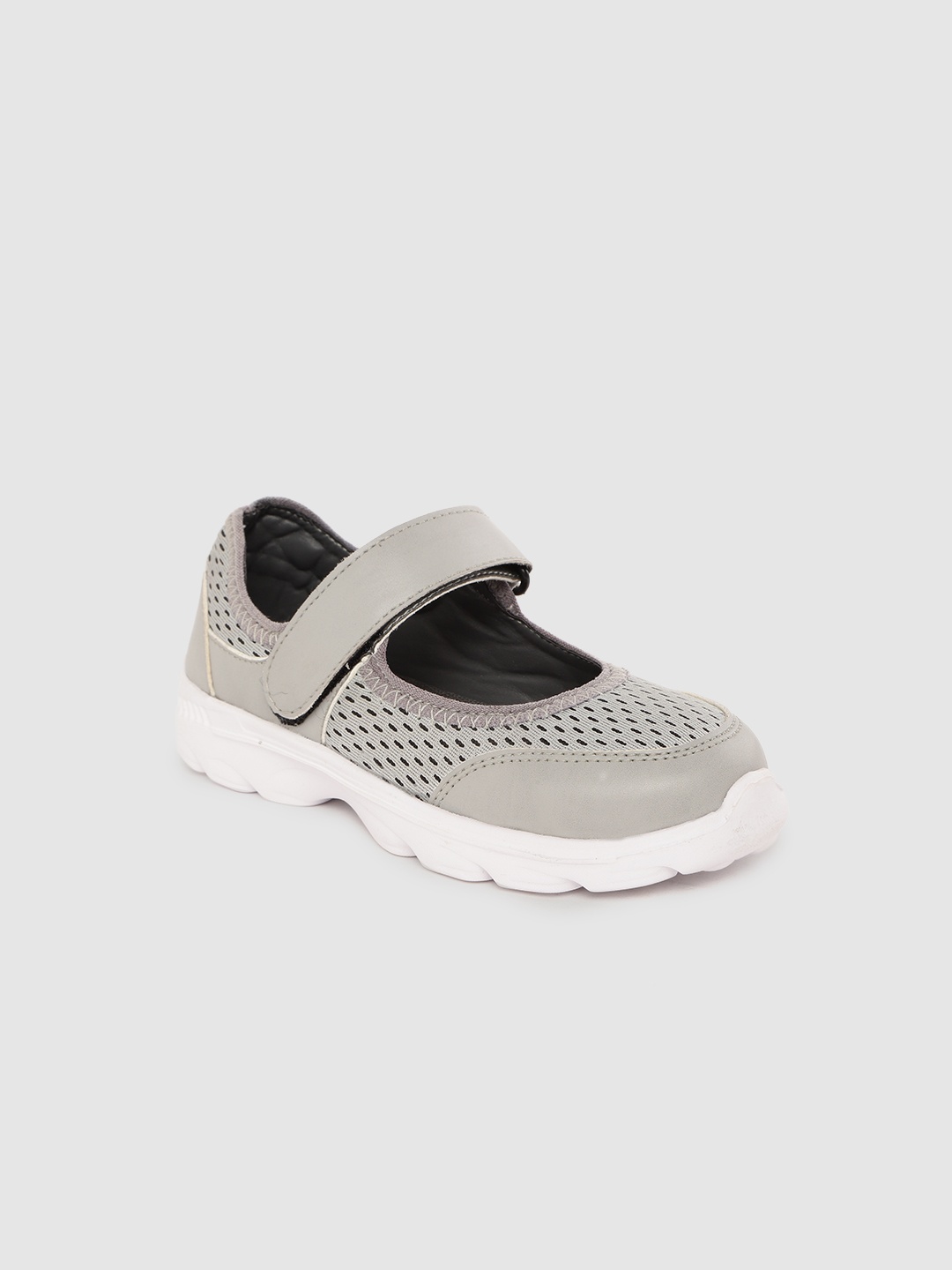 

YK Girls Grey Woven Design Sneakers