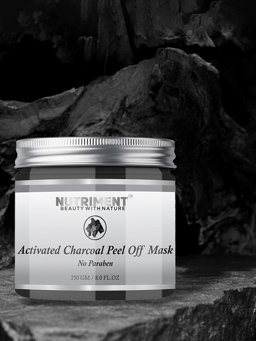 

Nutriment Unisex Charcoal Peel Of Mask 250 gm, Transparent