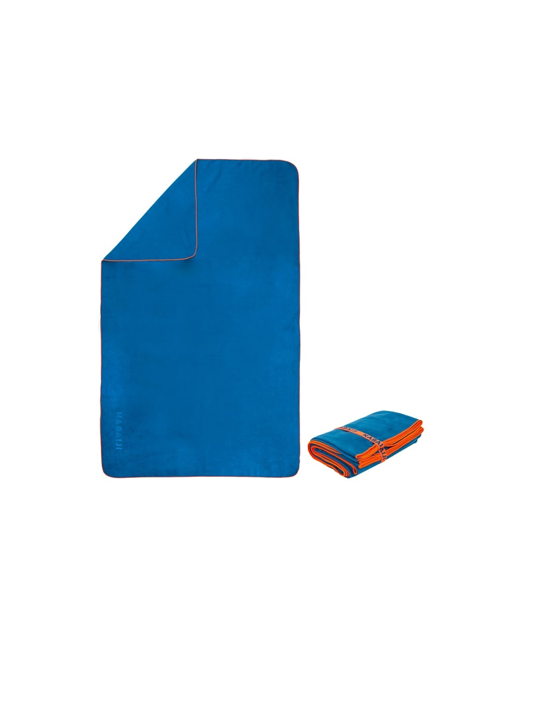 

Nabaiji By Decathlon Unisex Blue Solid 150 GSM Bath Towel
