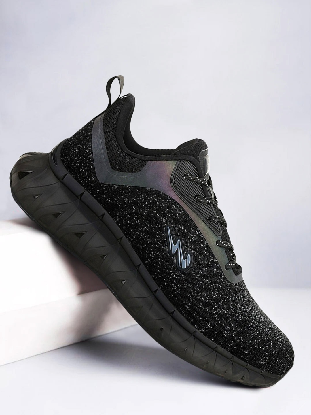 

Campus REE-FLECT (N) Men Lace-Up Sneaker, Black