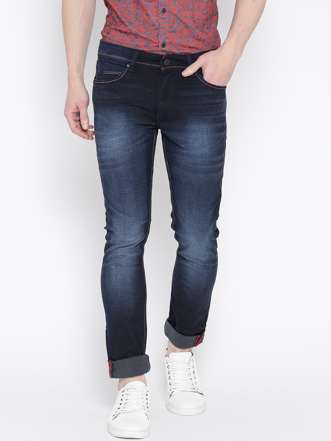 

Locomotive Blue Super-Slim Fit Stretchable Jeans