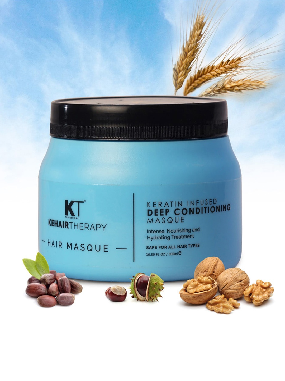

KT Professional Deep Conditioning COLOR REFRESH Hair Masque 500ml, Blue