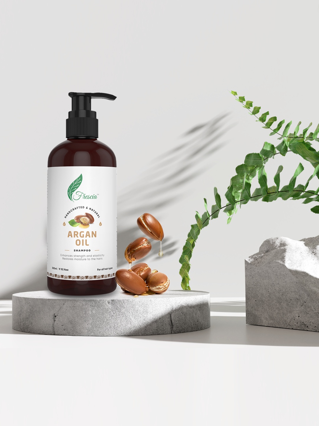 

Frescia Argan Oil Shampoo, White