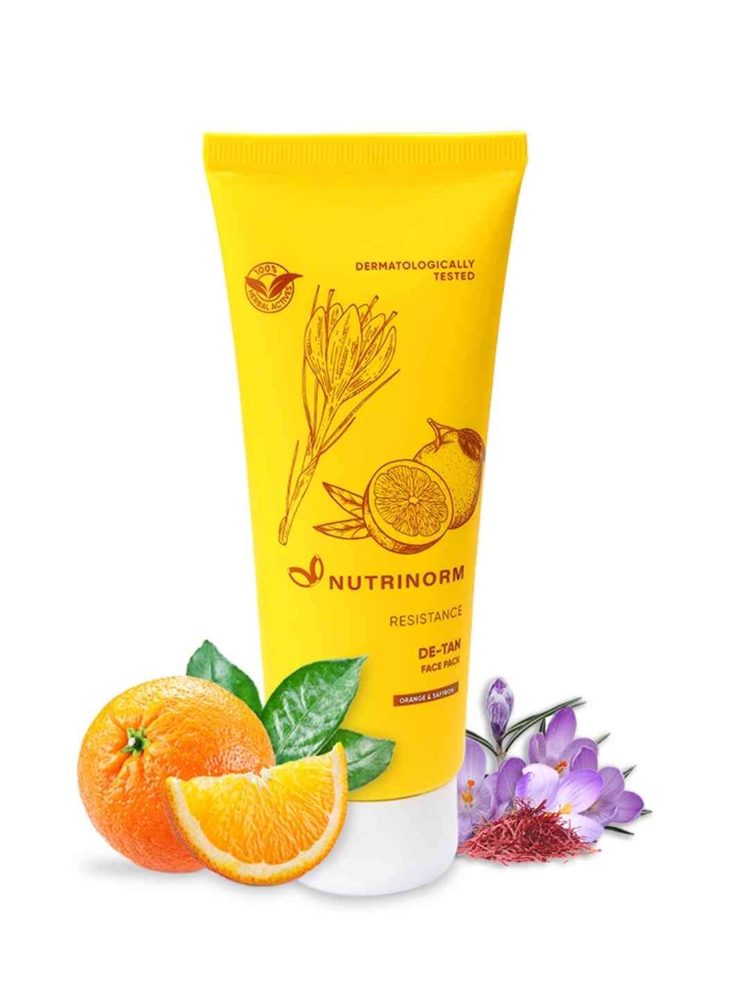 

Nutrinorm Wellness Unisex De Tan Face Pack 100 g, Yellow