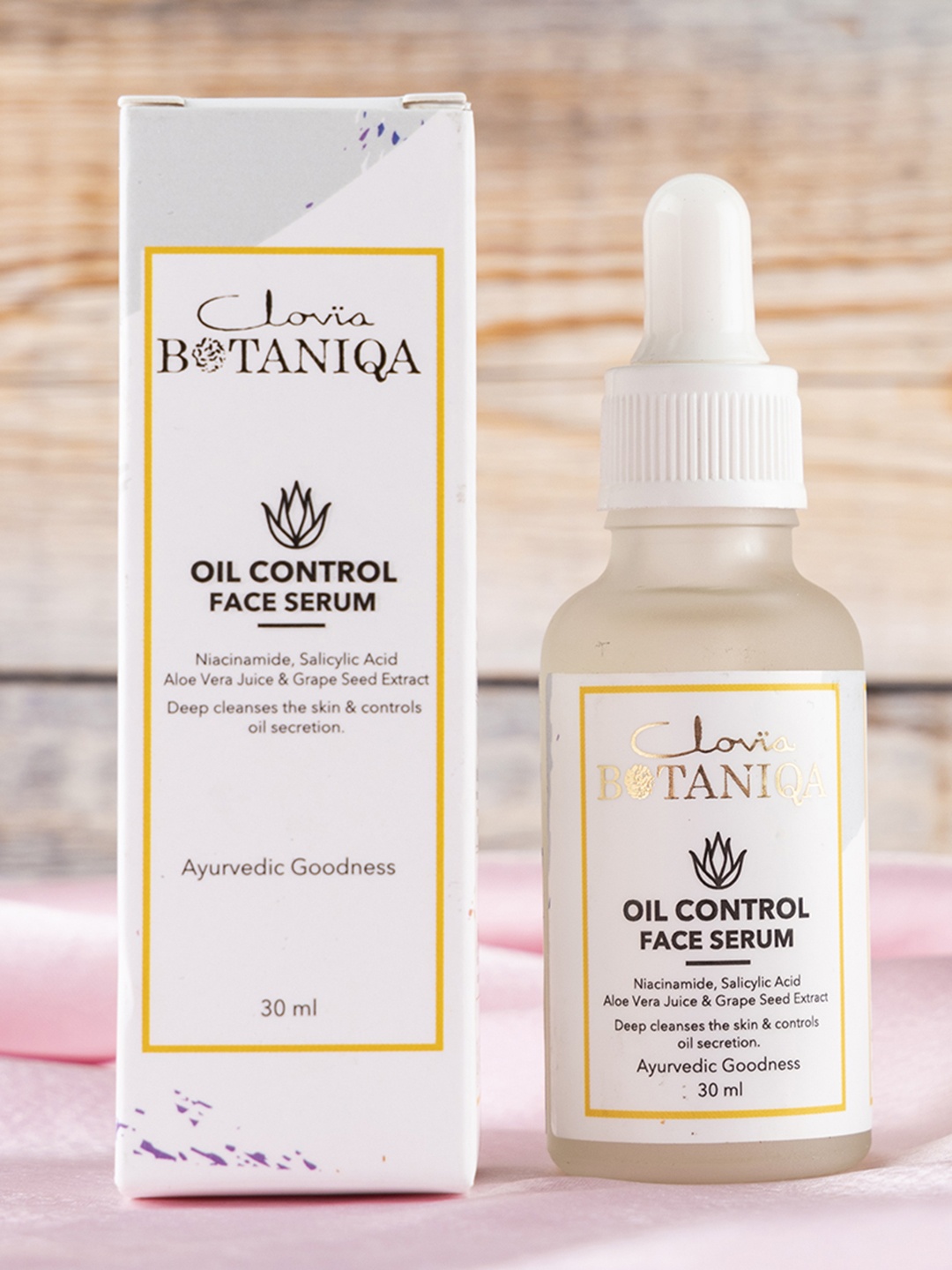 

Clovia BOTANIQA Oil Control Face Serum - 30 ml, Transparent