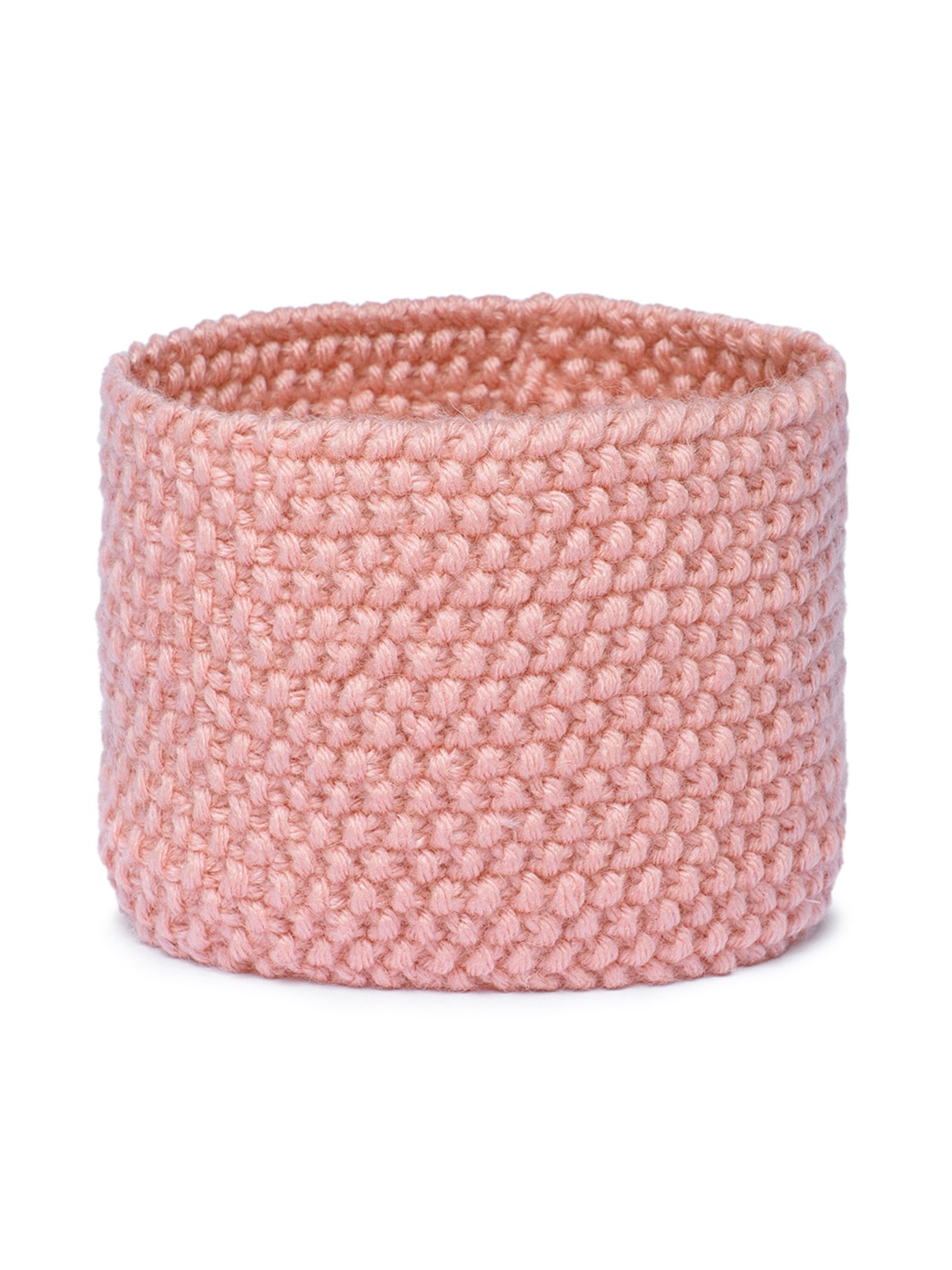 

Magic Needles Unisex Peach-Coloured Handmade Headband