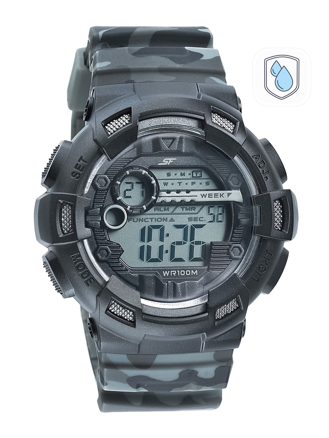 

Sonata Men Black Digital Watch