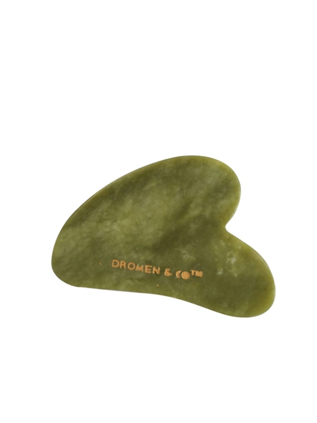 

DROMEN & CO Jade Gua Sha Stone, Green