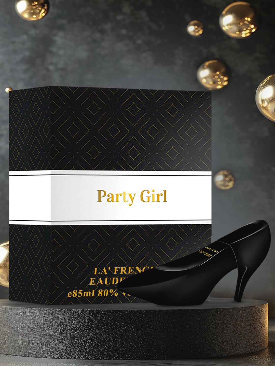 

La French Party Girl Eau De Parfum - 85 ml, Black