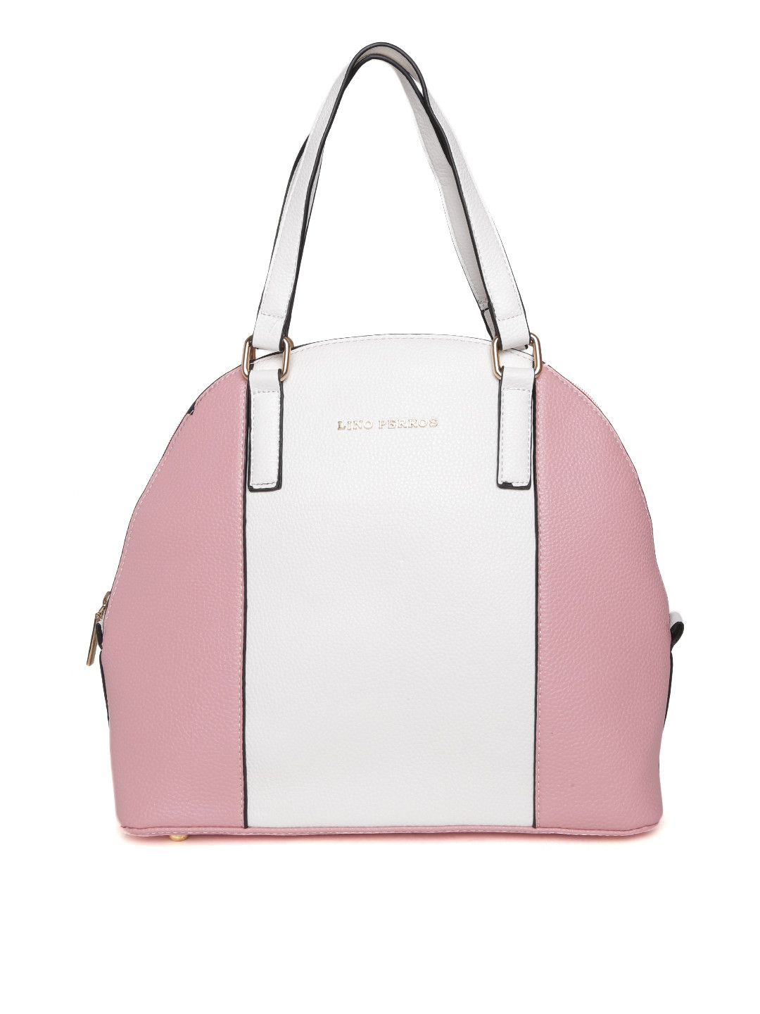

Lisa Haydon for Lino Perros White Colourblocked Handbag
