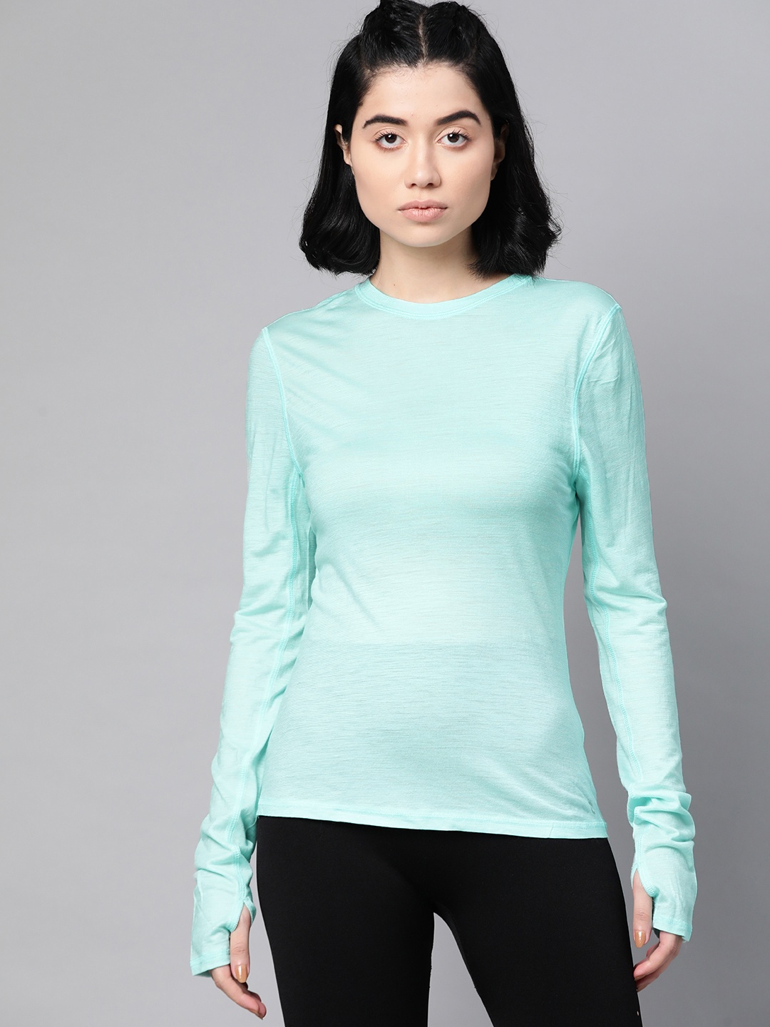 

Marks & Spencer Sea Green Fitted Top