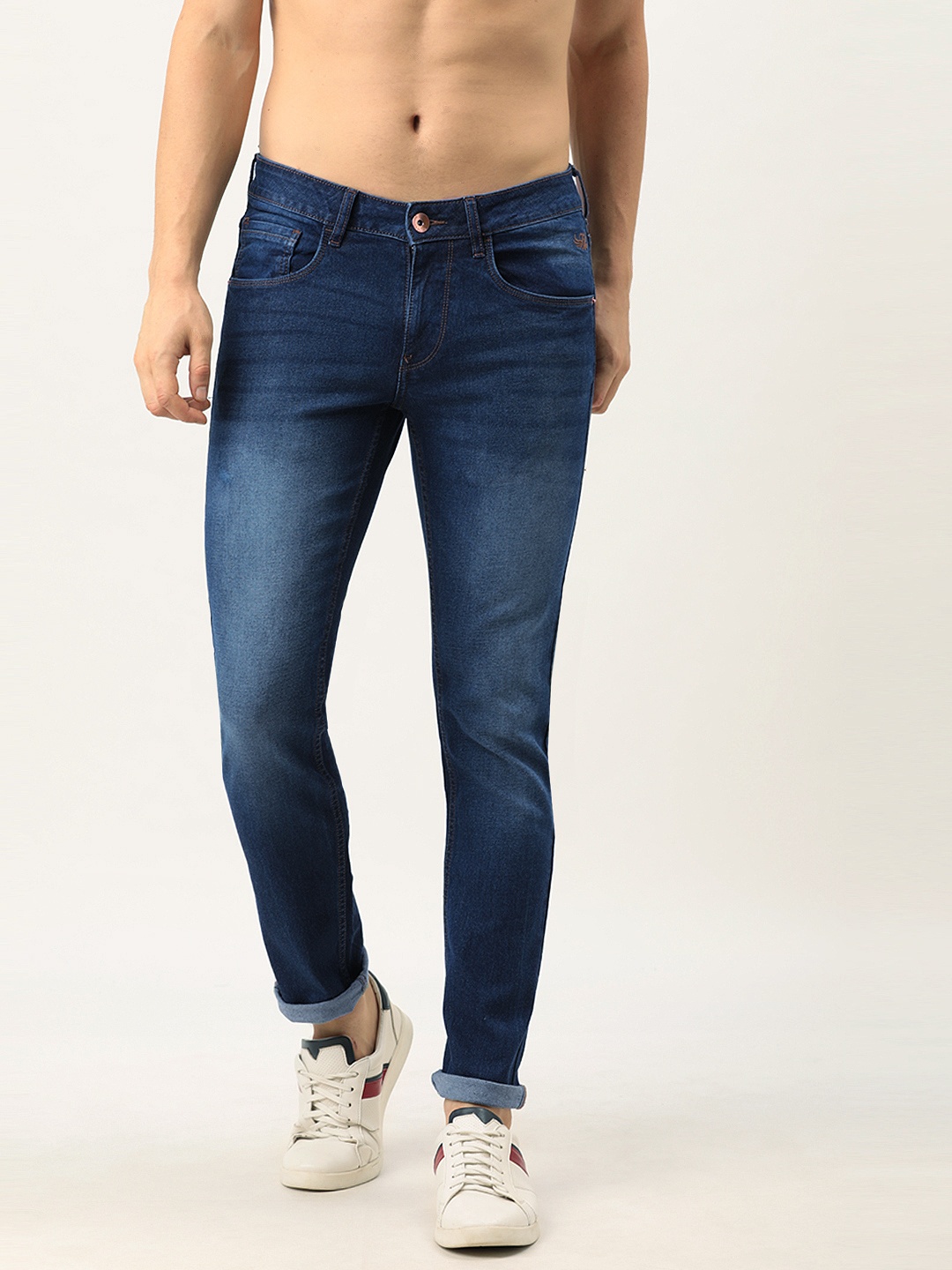 

Flying Machine Men Blue Jackson Skinny Fit Light Fade Stretchable Jeans