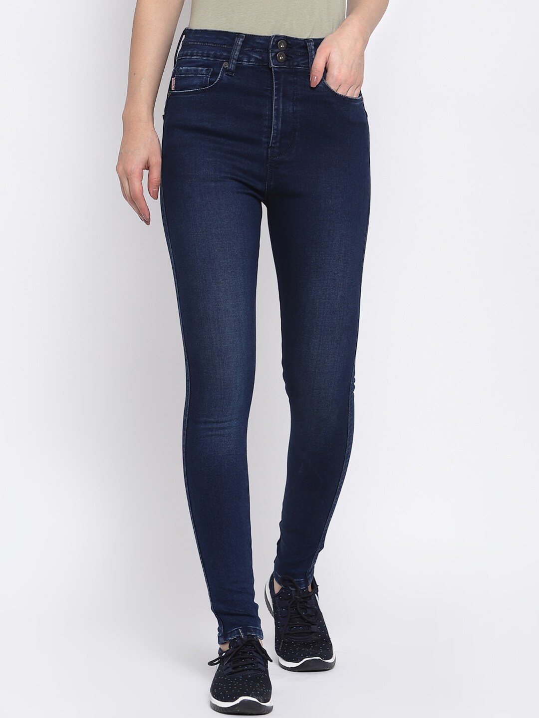 

Pepe Jeans Women Blue Skinny Fit Jeans