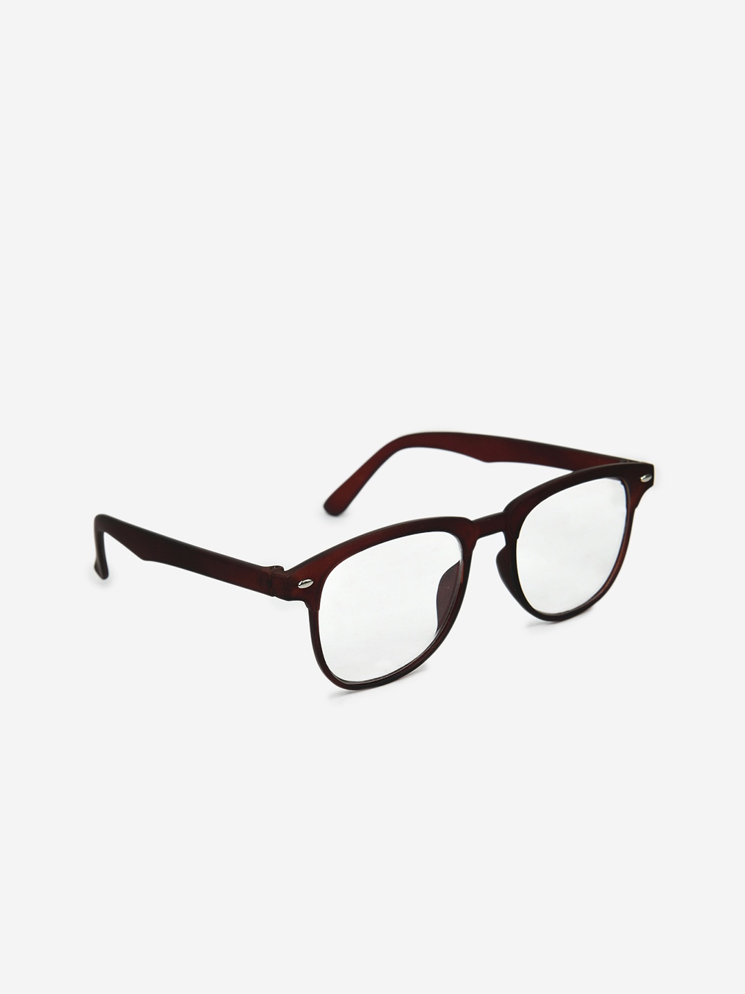 

DukieKooky Boys Brown Full Rim Rectangle Frames 900268