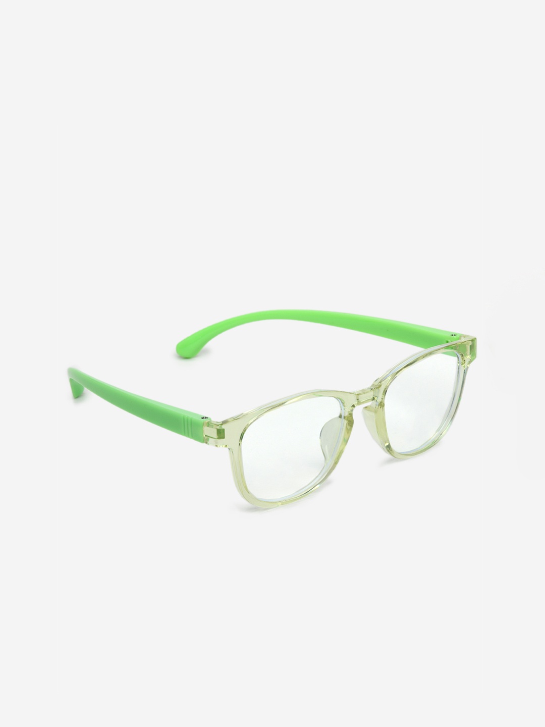 

DukieKooky Unisex Kids Green Full Rim Square Frames 900273