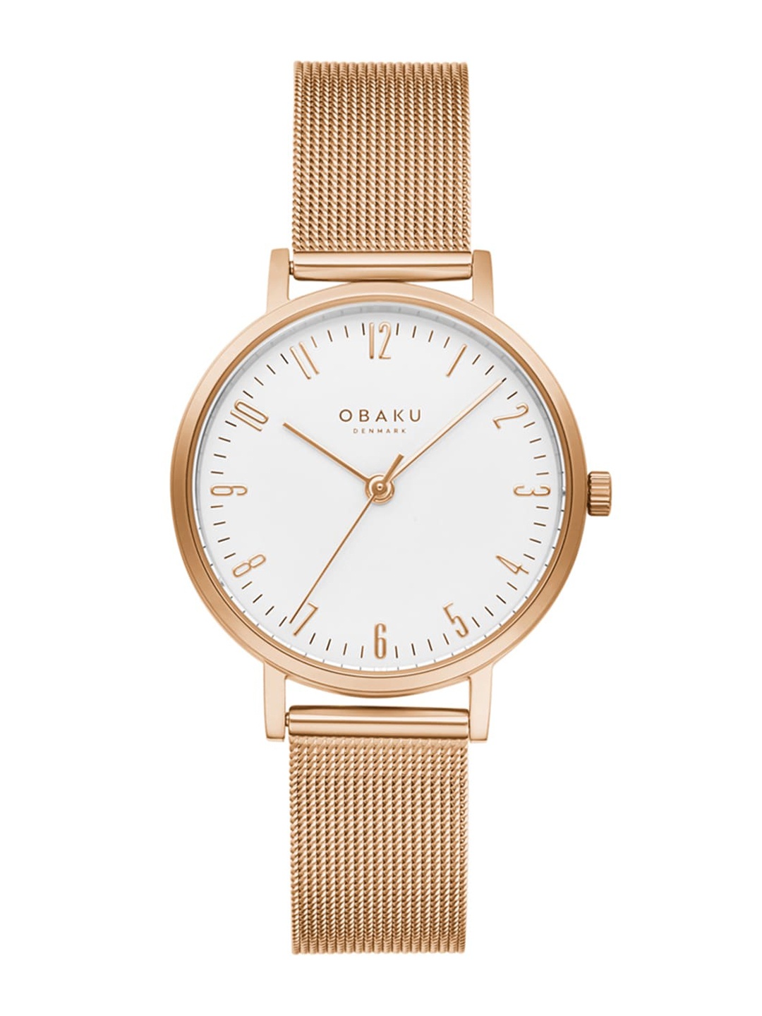

Obaku Women White Analogue Watch V248LXVIMV
