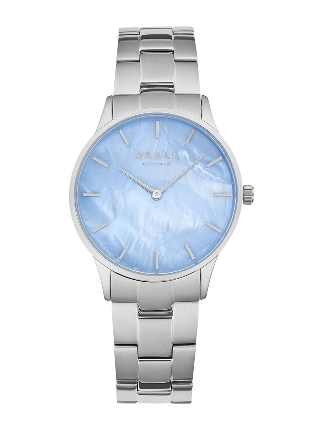 

Obaku Women Blue Analogue Watch V247LXCMSC