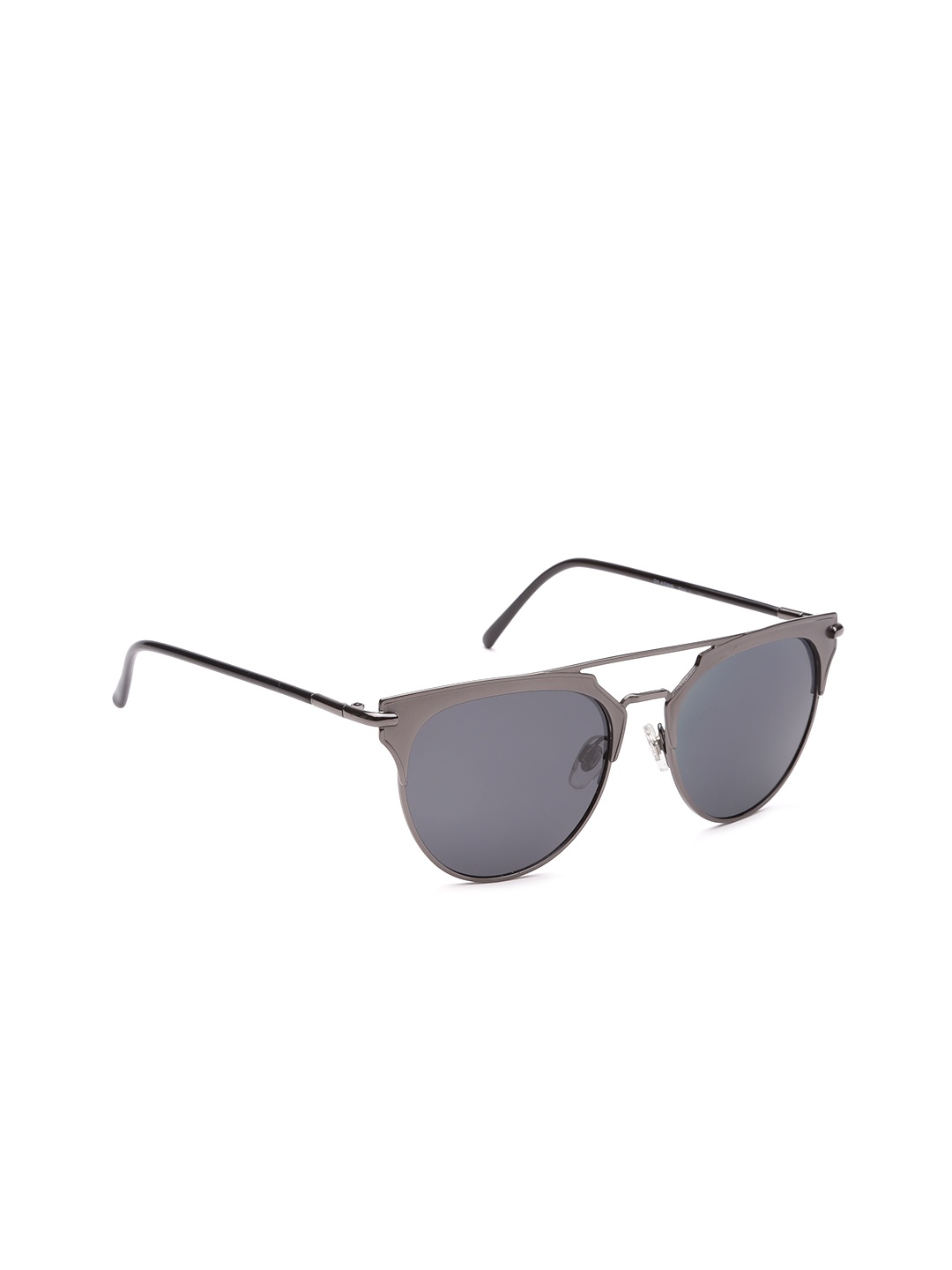 

Daniel Klein Women Polarised Browline Sunglasses DK4098-COL 1, Grey