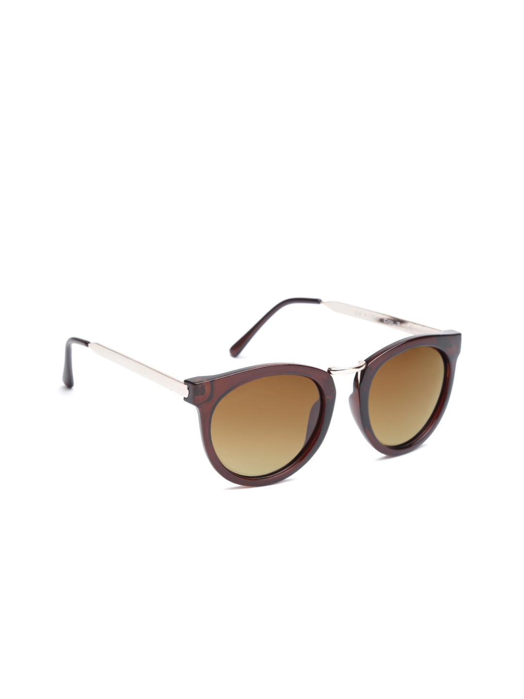 

Daniel Klein Women Oval Sunglasses, Brown