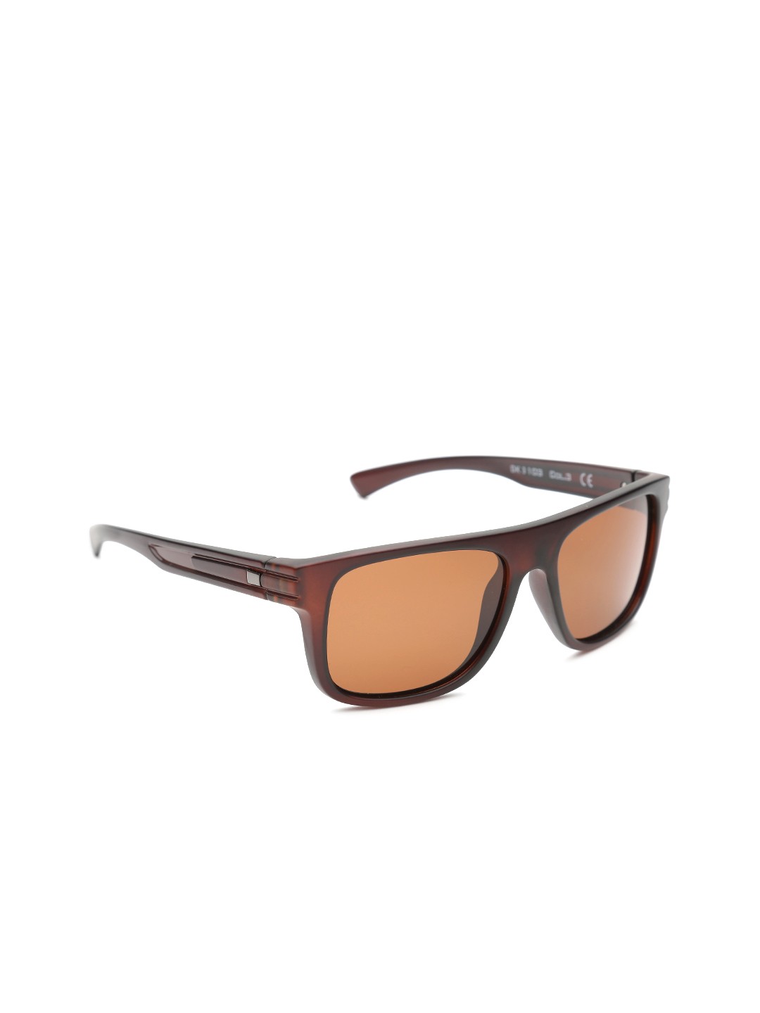 

Daniel Klein Men Square Sunglasses DK3103-COL 3, Brown