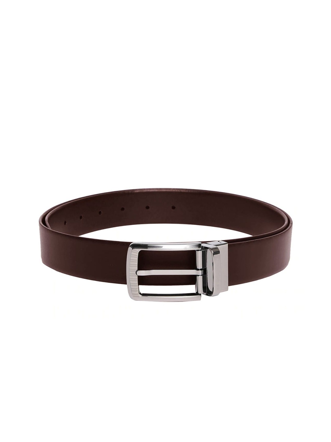 

WildHorn Men Coffee Brown Solid Leather Belt