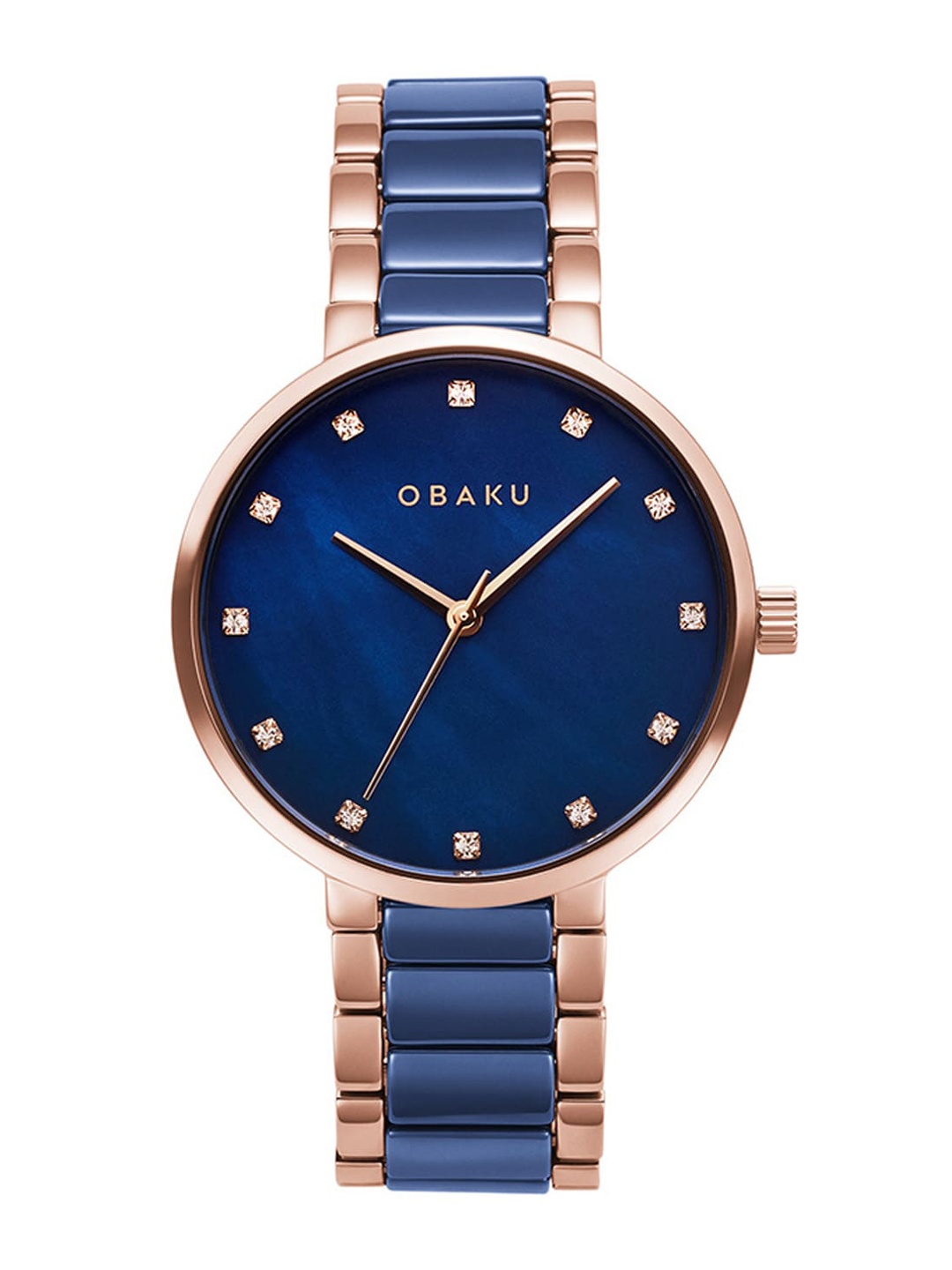 

Obaku Women Blue Analogue Watch V189LXVLSL