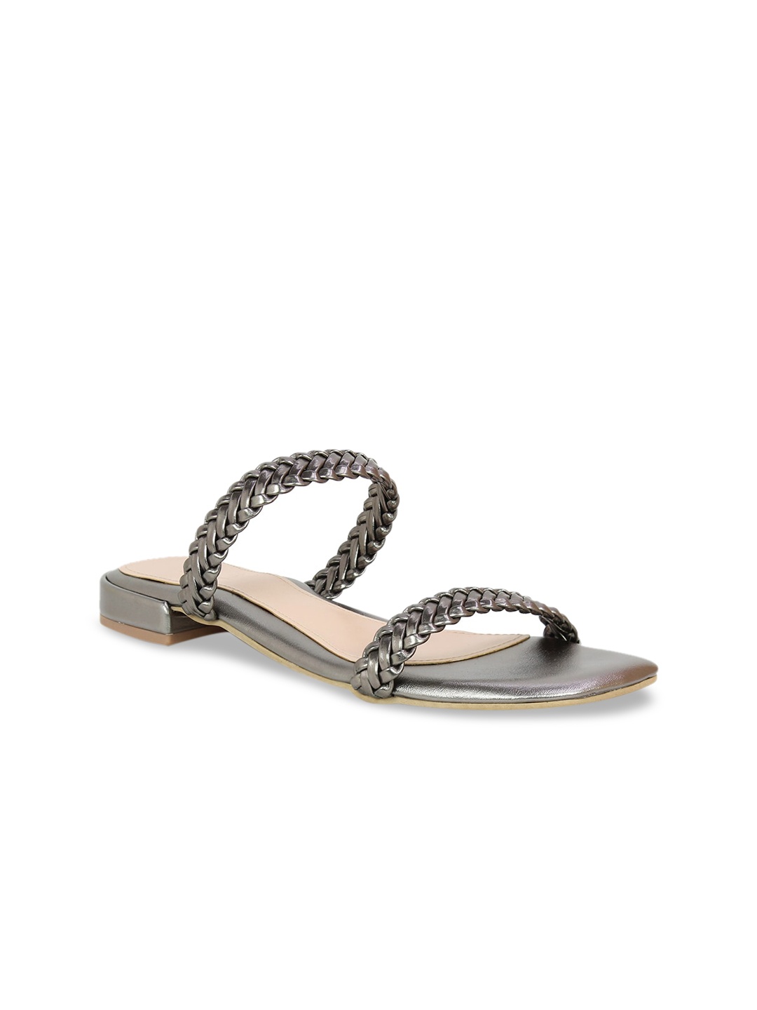 

Inc 5 Women Grey Woven Design Sandals