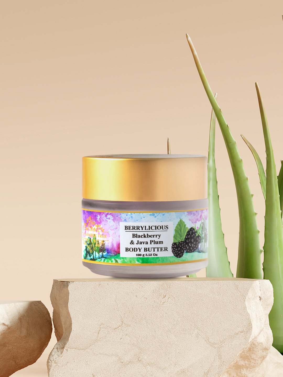 

The Paradise Tree Unisex Mauve Berrylicious Body Butter