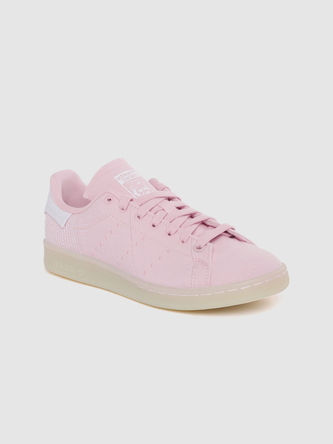 

ADIDAS Originals Women Pink Solid Stan Smith Primeblue Sneakers with Thread Work Detail