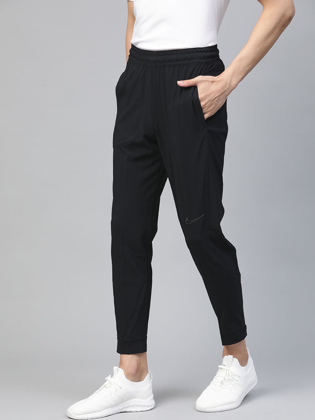 

Nike Men Black Solid AS DNA Woven NFS Track Pants