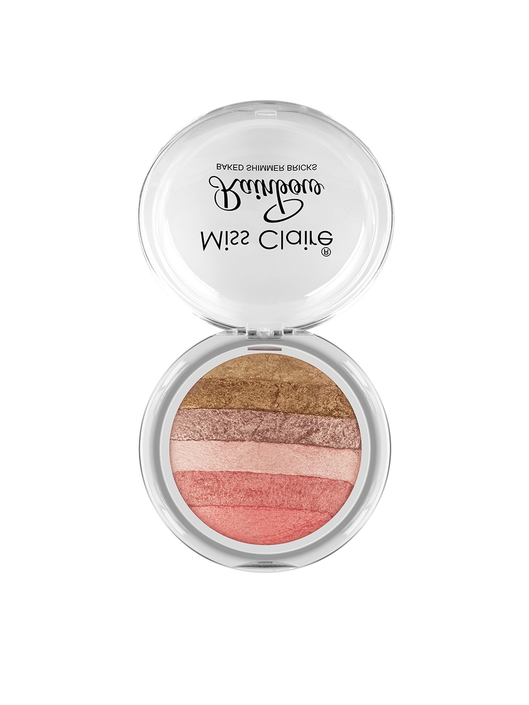 

Miss Claire Rainbow Baked Shimmer Bricks Highlighter - 2, Multi