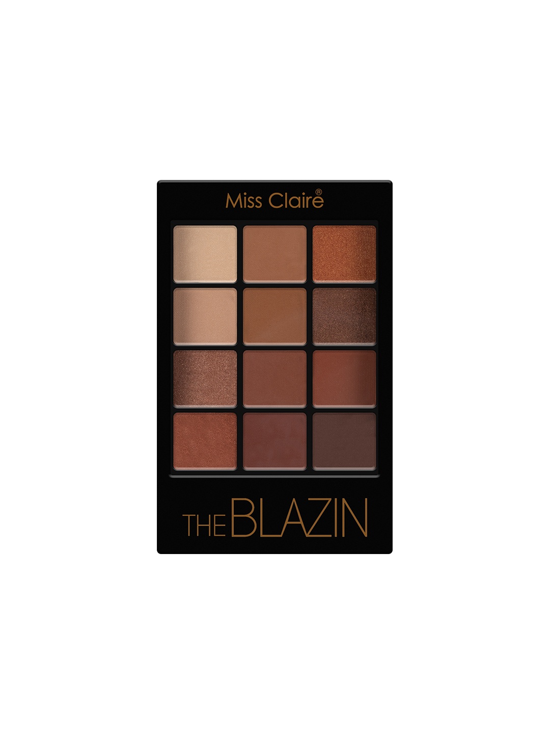 

Miss Claire 12 Eyeshadow Kit - The Blazin, Brown
