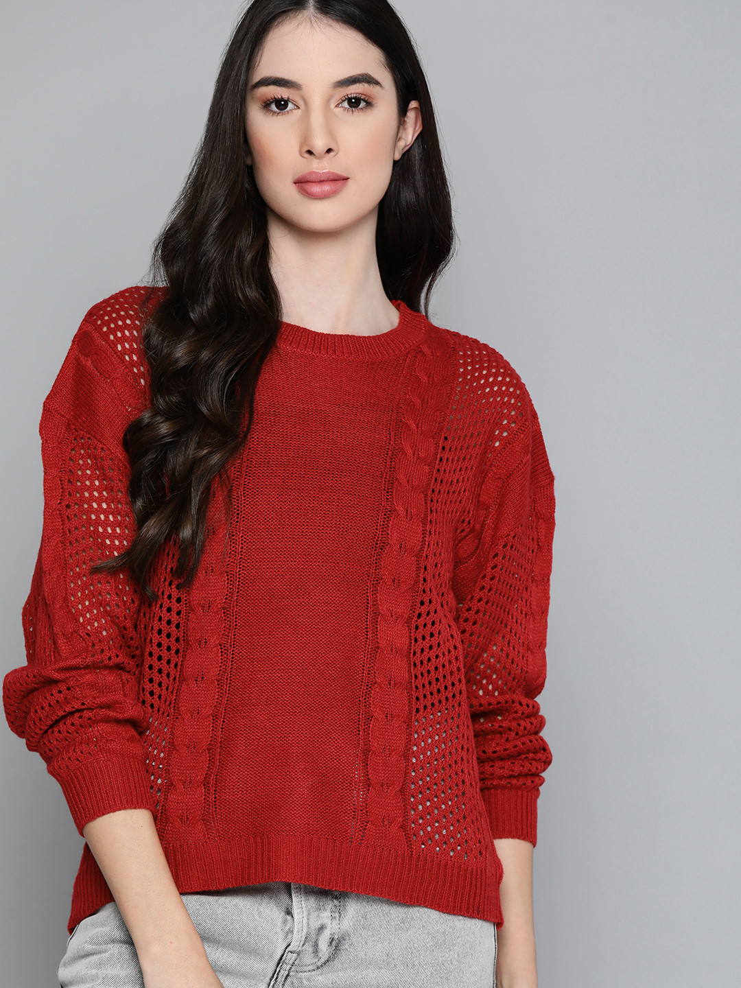 

Harvard Women Red Pullover